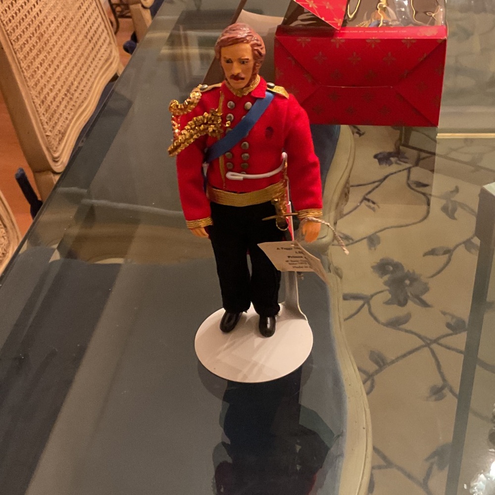 Royal Guard Doll in Red Uniform